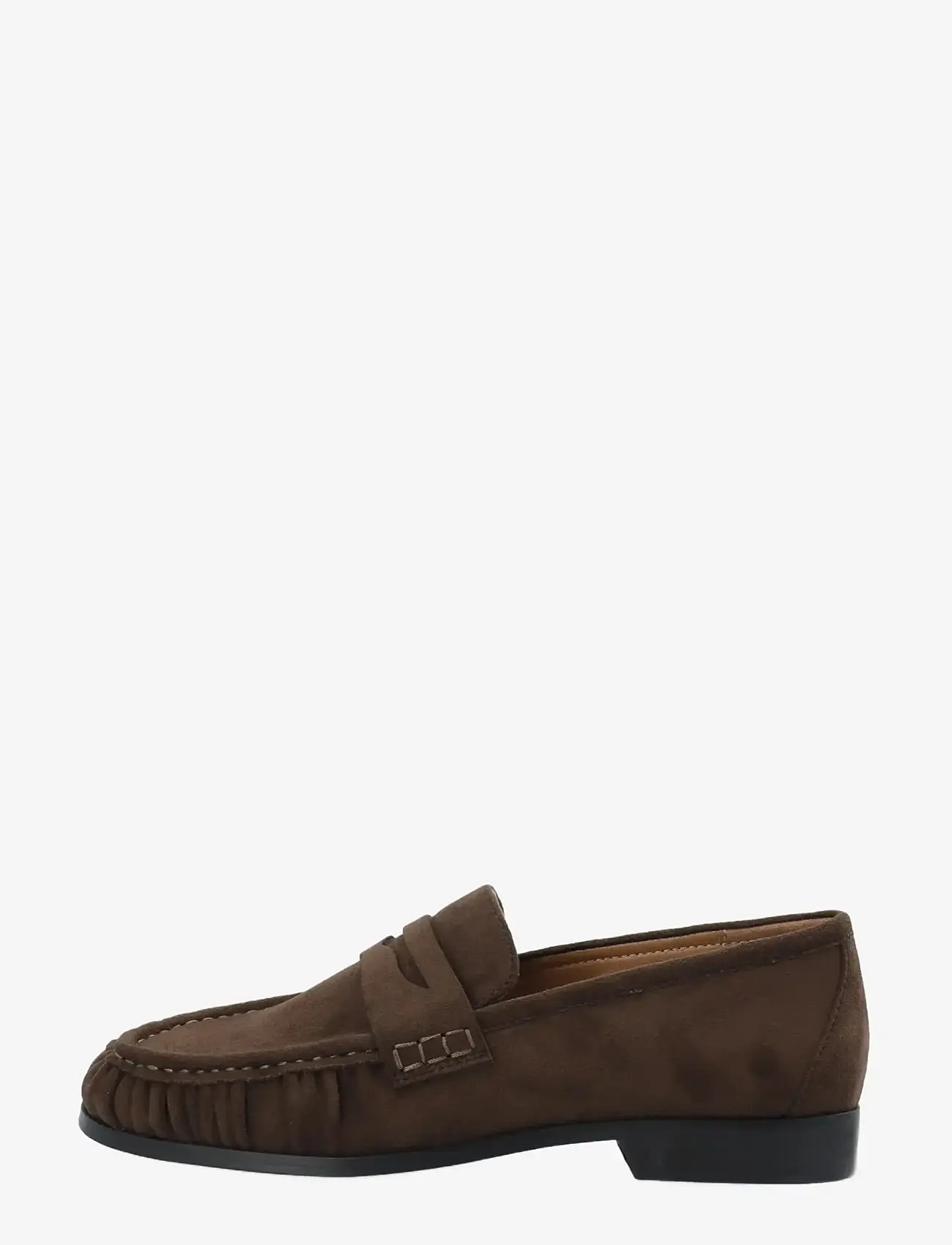 Bianco - BIACARMA Penny Loafer Faux Suede - moetrendid - brown - 1