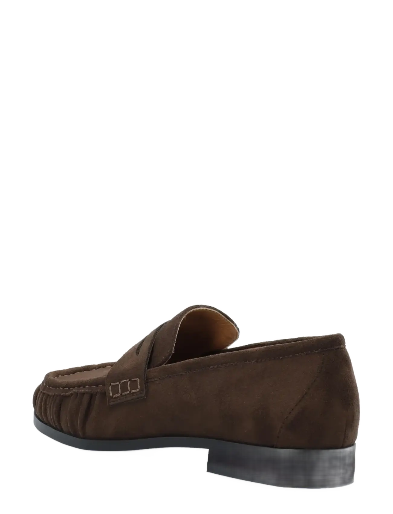 Bianco - BIACARMA Penny Loafer Faux Suede - modetrends - brown - 2