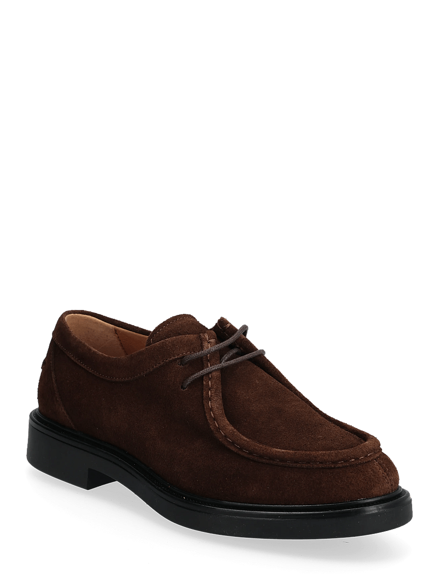 Bianco - BIAADDA Moctoe Shoe Suede - fashion trends - dark brown - 0