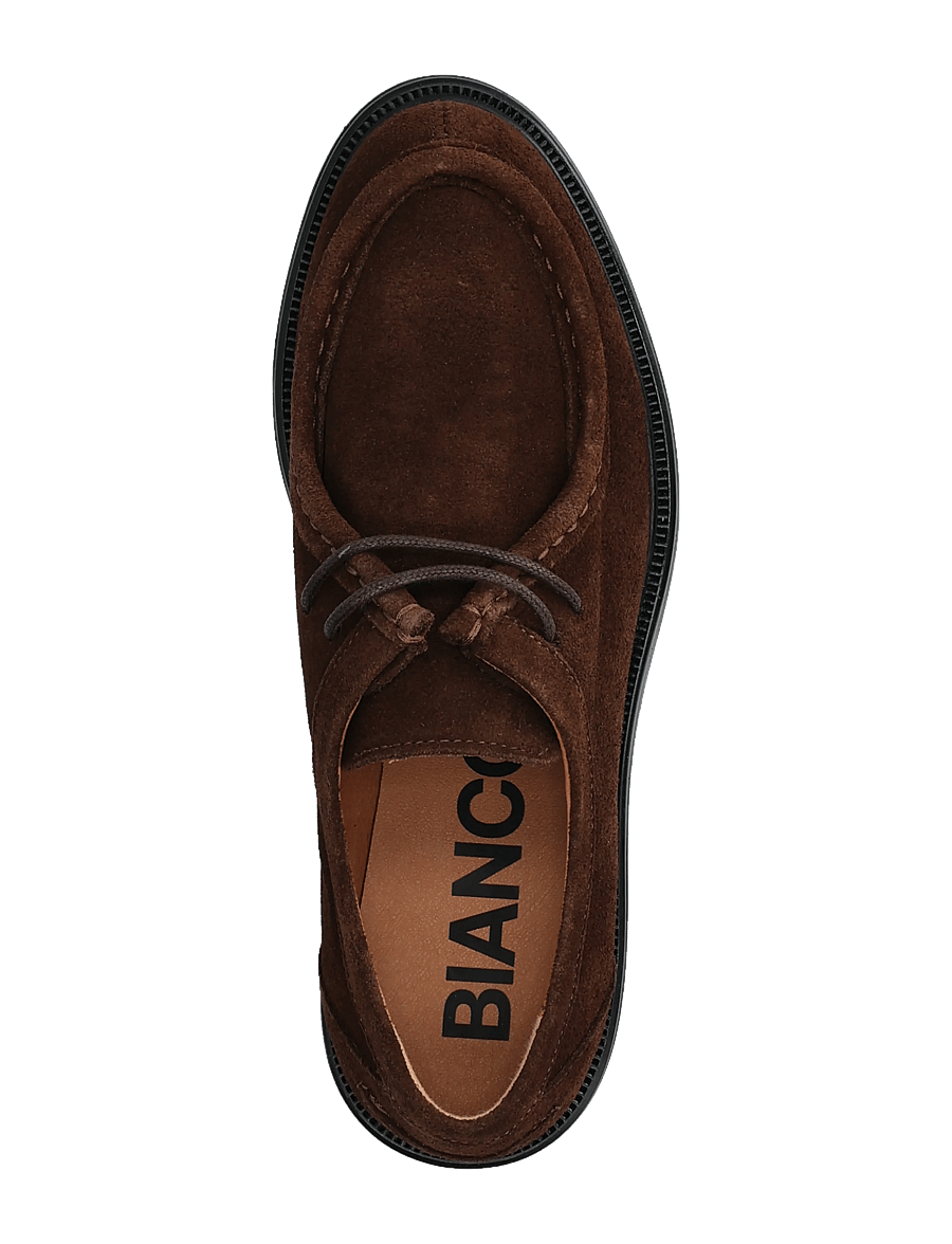 Bianco - BIAADDA Moctoe Shoe Suede - fashion trends - dark brown - 3