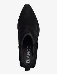 Bianco - BIAMONA Western Boot Low Chelsea Suede - chelsea-saapad - black - 3