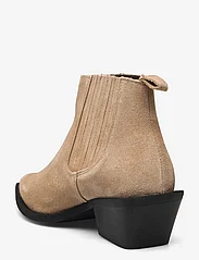 Bianco - BIAMONA Western Boot Low Chelsea Suede - chelsea boots - sand - 2