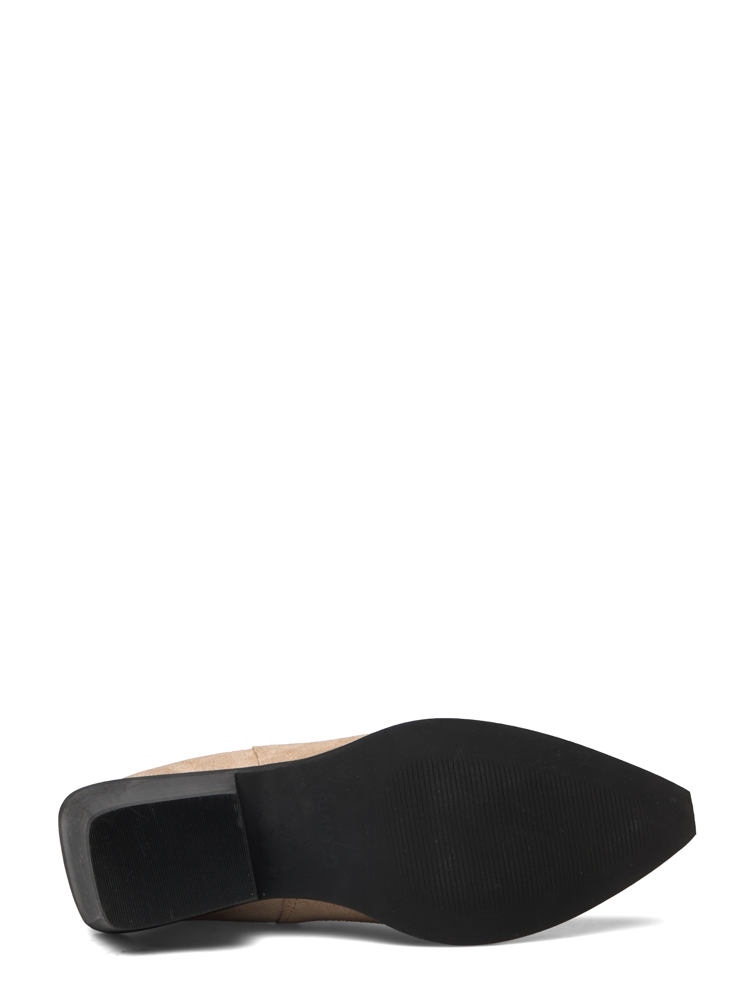 Bianco - BIAMONA Western Boot Low Chelsea Suede - sand - 4
