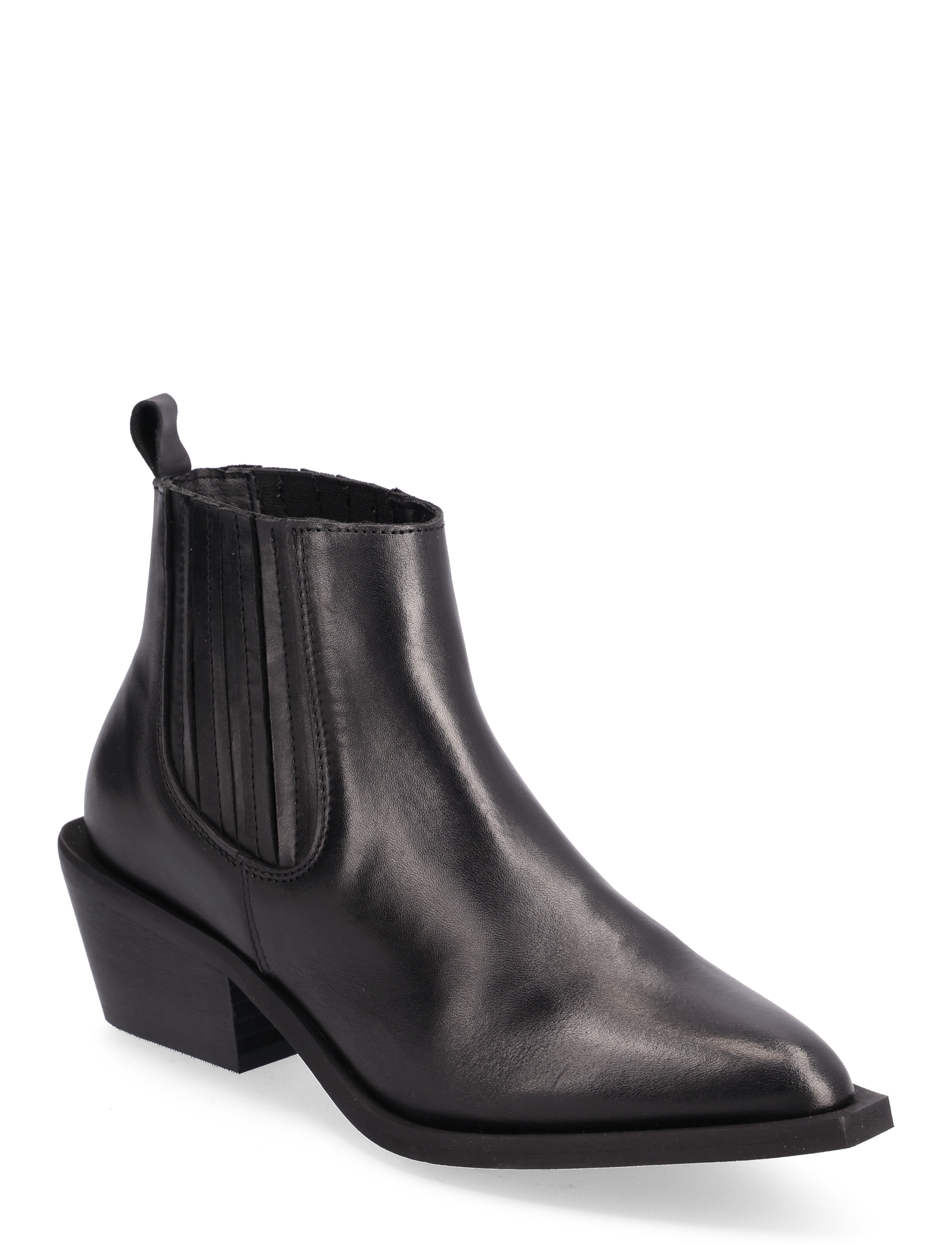 Bianco BIAMONA Western Boot Low Chelsea Crust - Ankelboots - BLACK / black