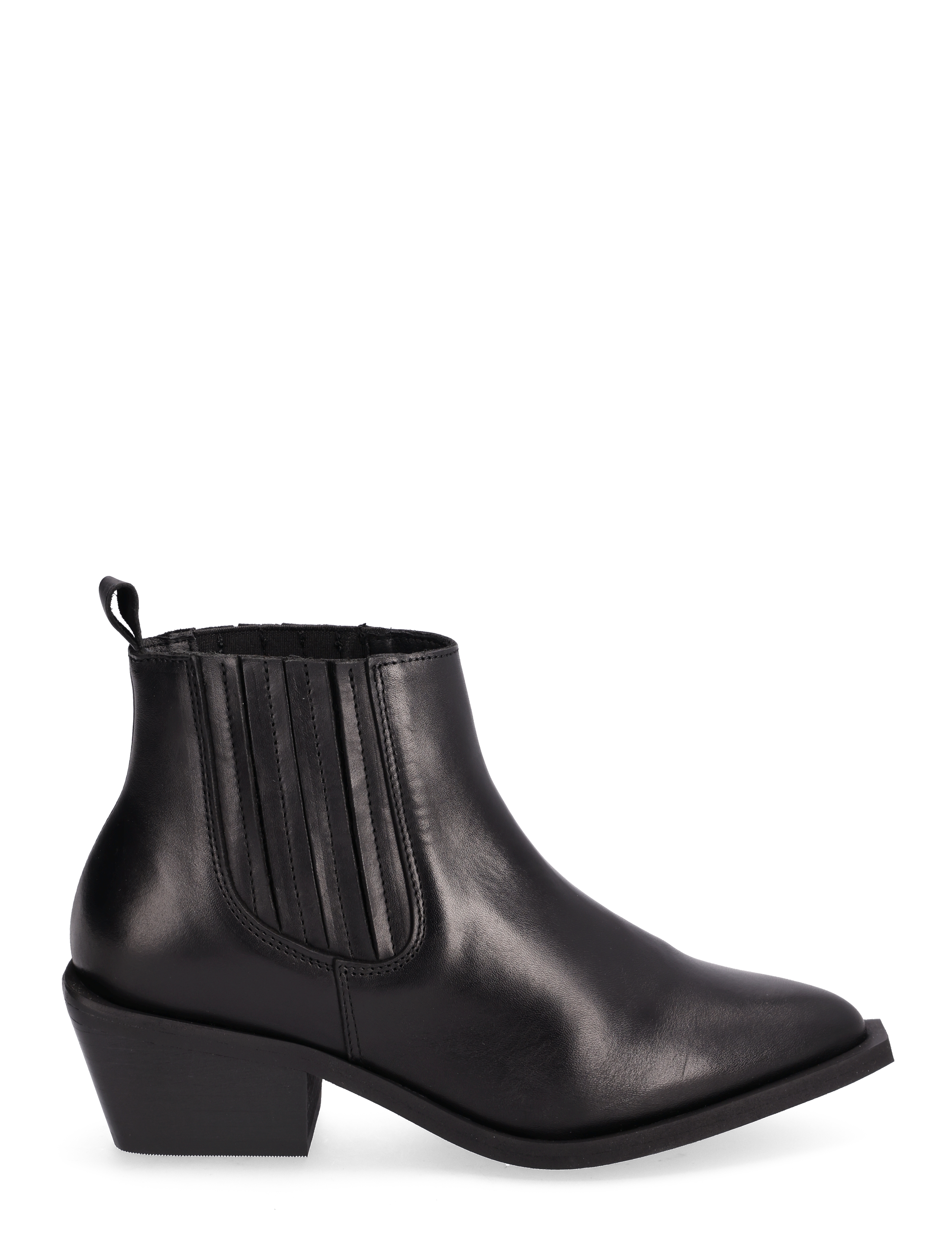 Bianco - BIAMONA Western Boot Low Chelsea Crust - aukštakulniai aulinukai iki kulkšnių - black - 1