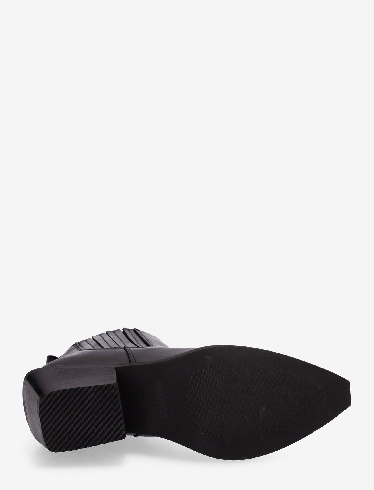 Bianco - BIAMONA Western Boot Low Chelsea Crust - hohe absätze - black - 4