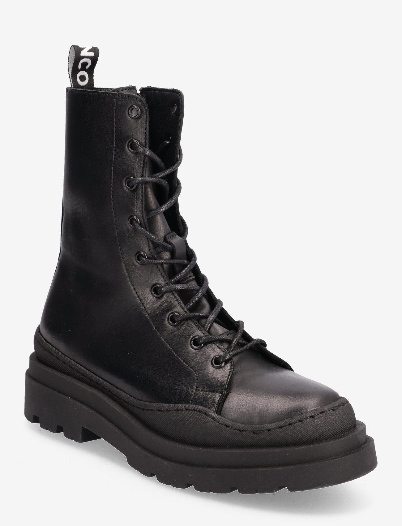 Bianco - BIAGLADIS Lace Up Boot Crust - Šņorējami zābaki - black - 0