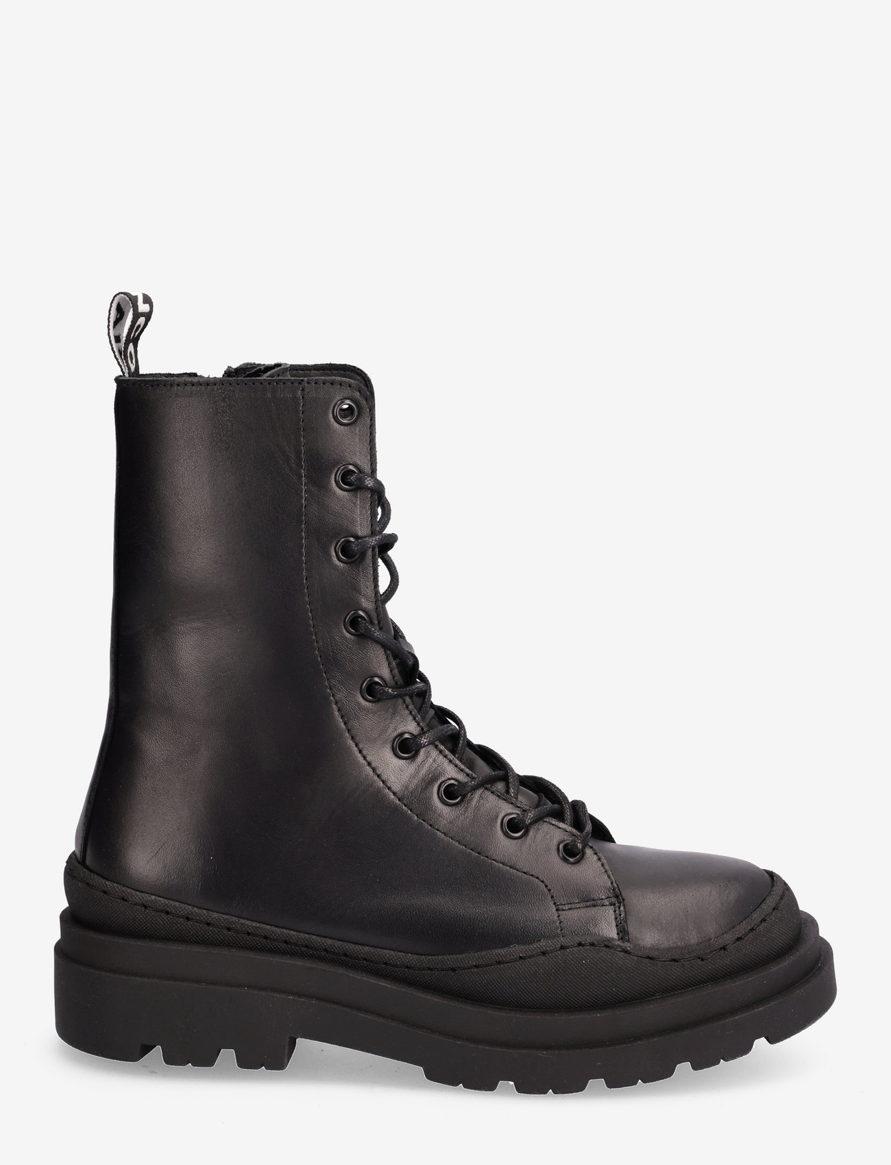 Bianco - BIAGLADIS Lace Up Boot Crust - laced boots - black - 1