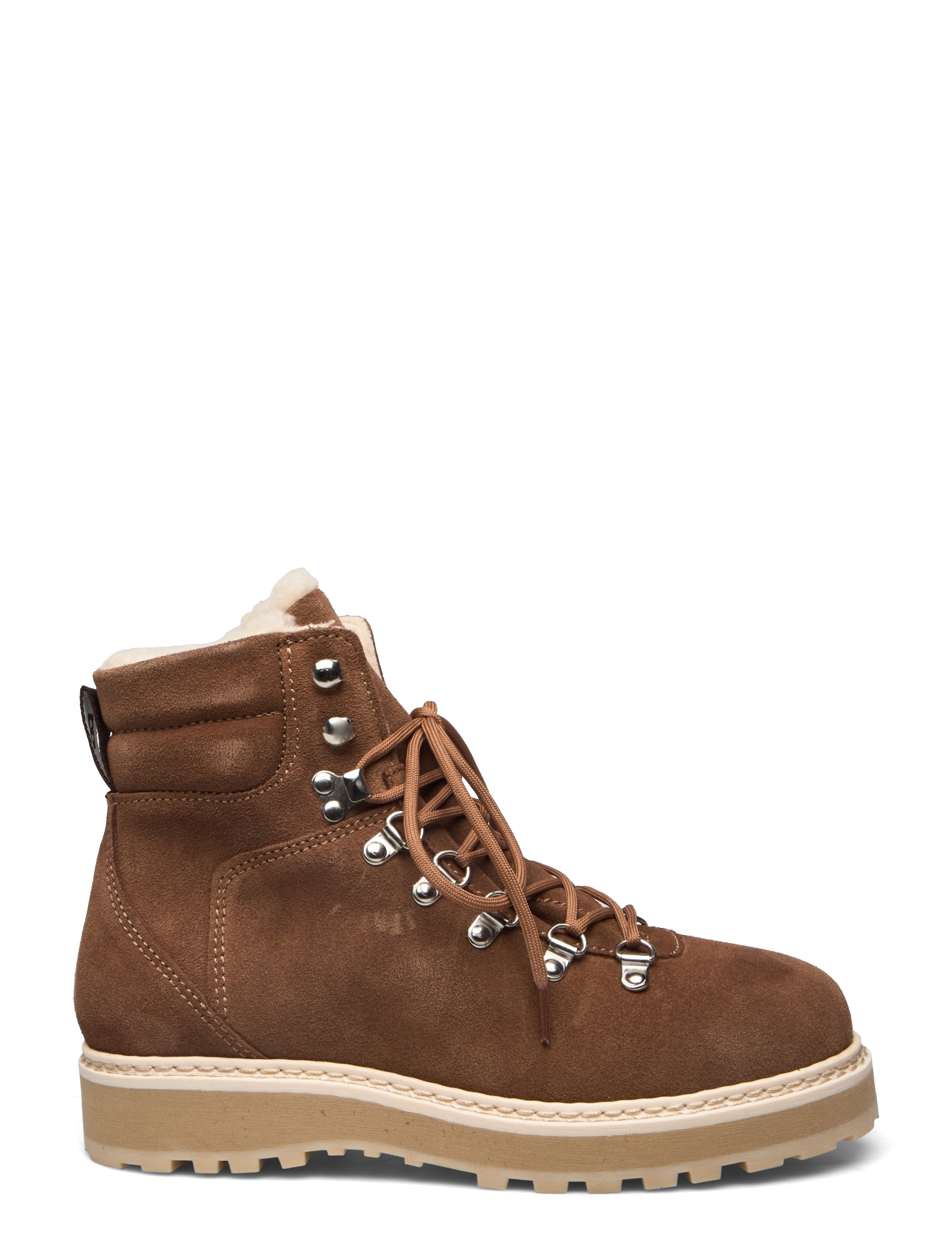 Bianco - BIAGABY Classic Hiking Boot Suede - camel - 1