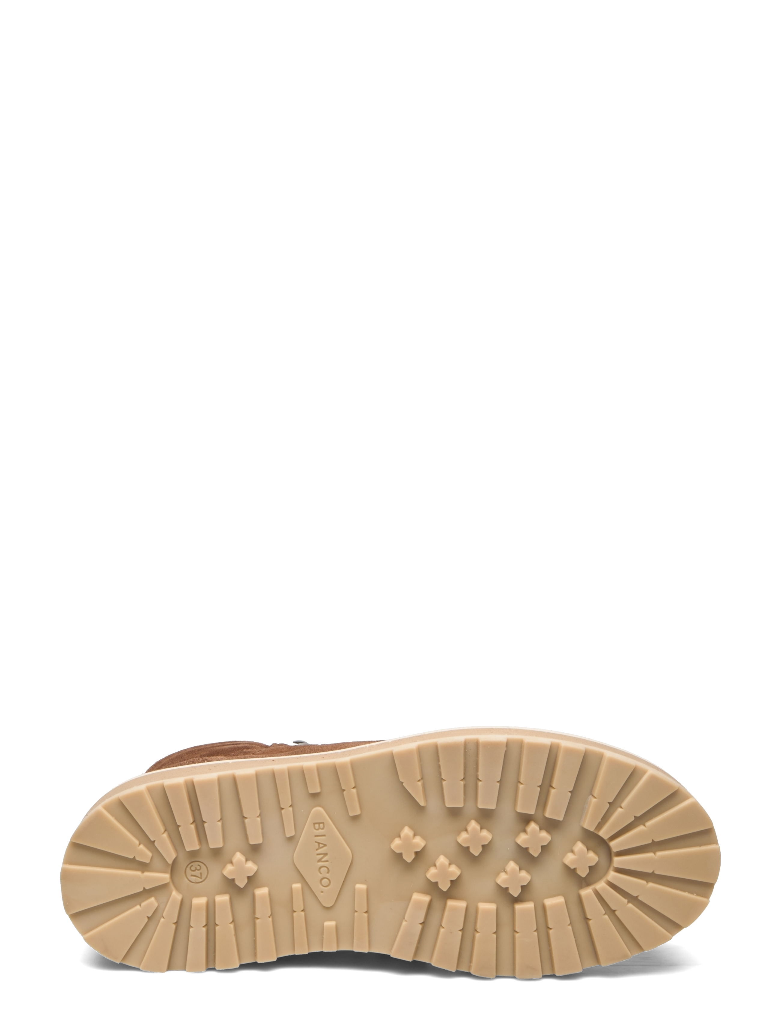 Bianco - BIAGABY Classic Hiking Boot Suede - camel - 4