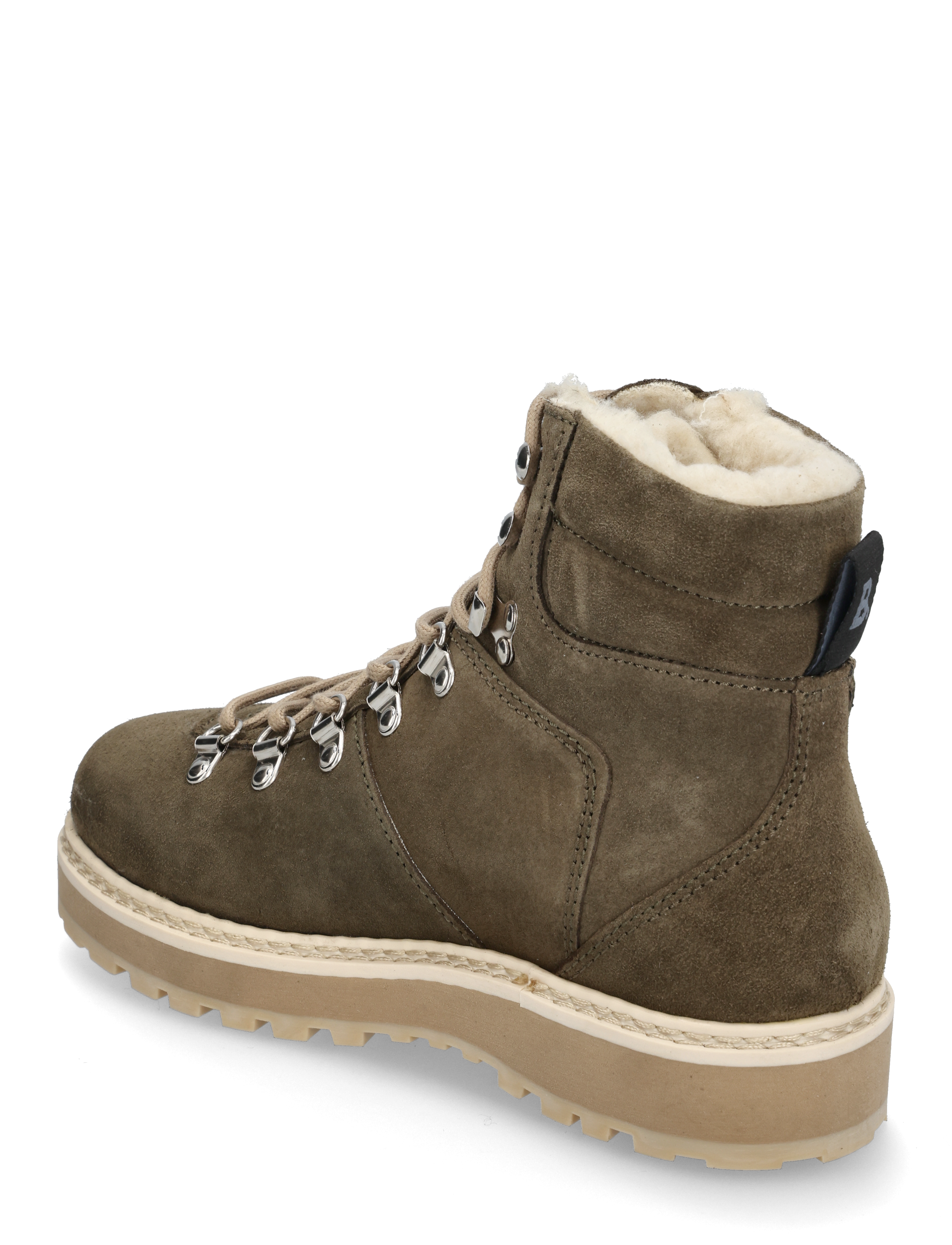 Bianco - BIAGABY Classic Hiking Boot Suede - khaki - 1