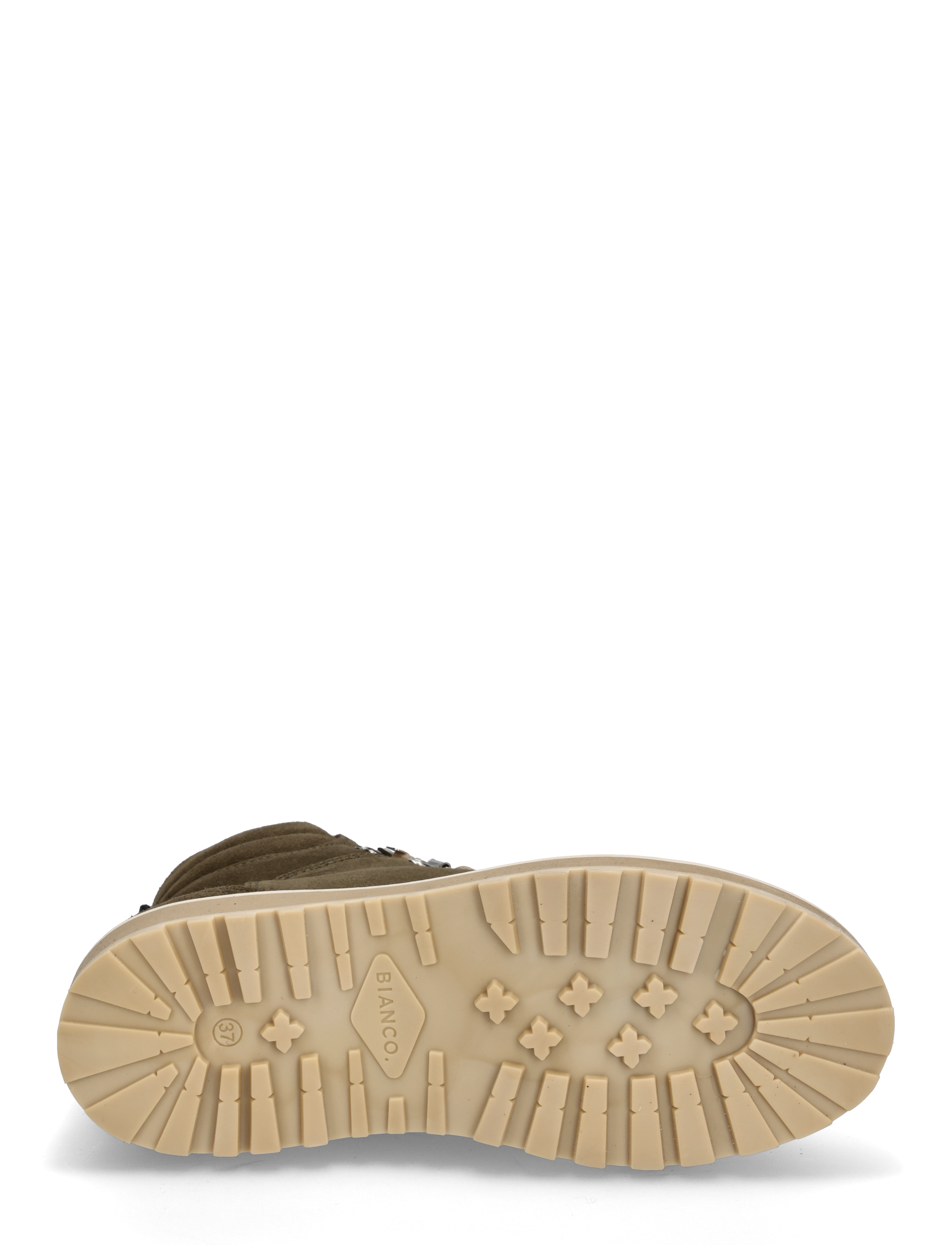 Bianco - BIAGABY Classic Hiking Boot Suede - khaki - 4