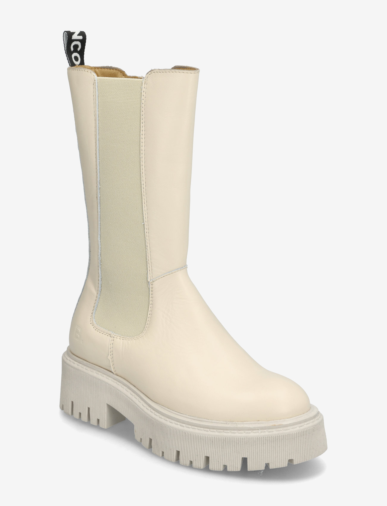 Bianco - BIAGARBI High Chelsea Boot Crust - chelsea boots - beige - 0