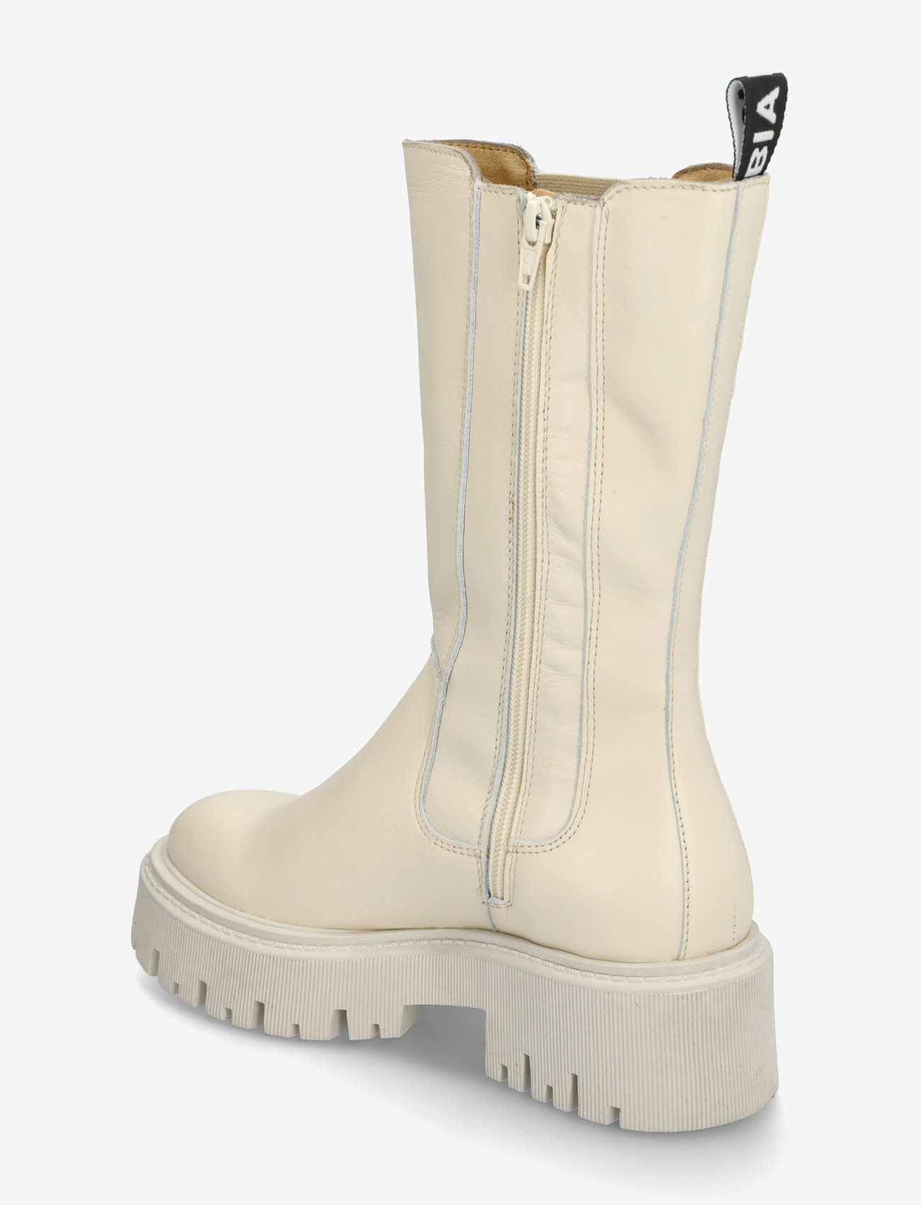 Bianco - BIAGARBI High Chelsea Boot Crust - chelsea boots - beige - 2
