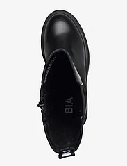 Bianco - BIAGARBI High Chelsea Boot Crust - chelsea boots - black - 3
