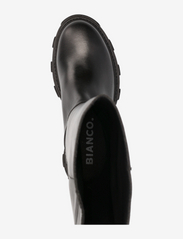 Bianco - BIAGINNY Pull On Boot Crust - høye boots - black - 3
