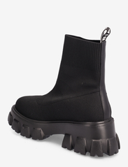 Bianco - BIAPRIMA Sock Boot Knit - flate ankelstøvletter - black - 2