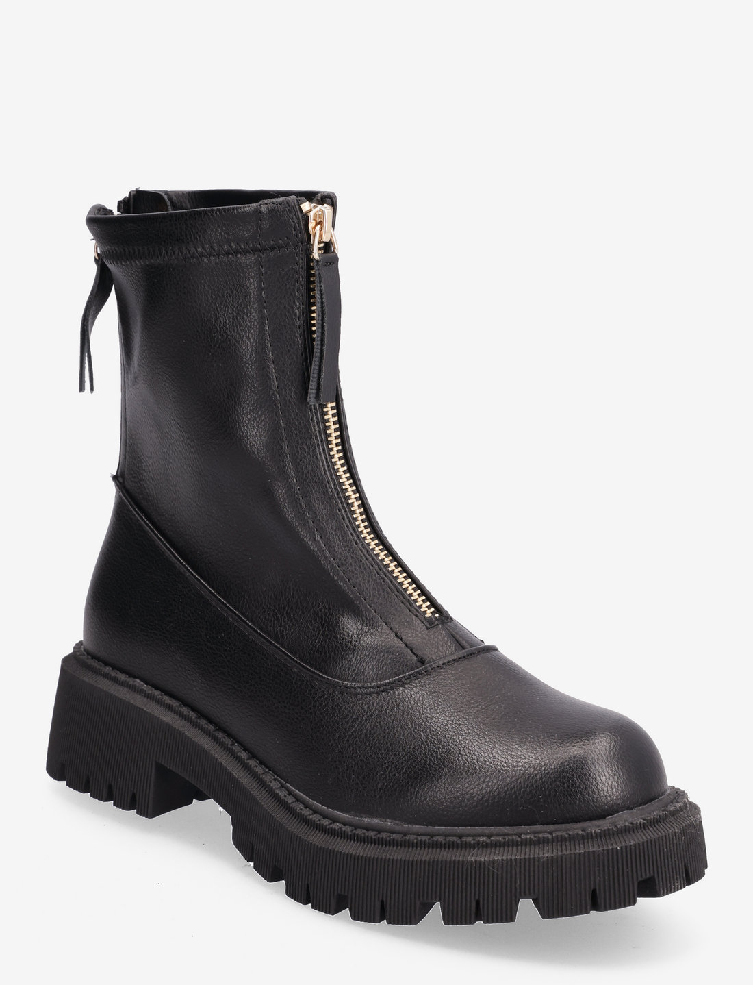 Booties with sales zipper in front