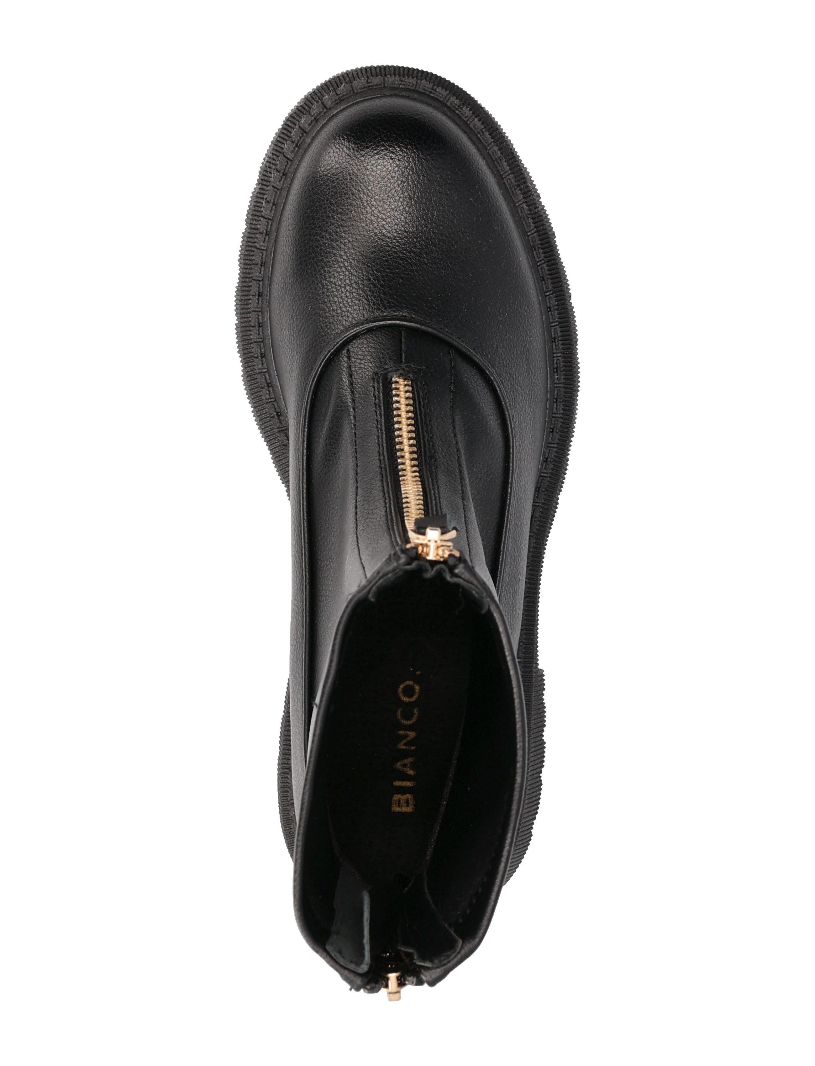 Bianco - BIAGABBI Front Zip Boot Carnation - black - 3