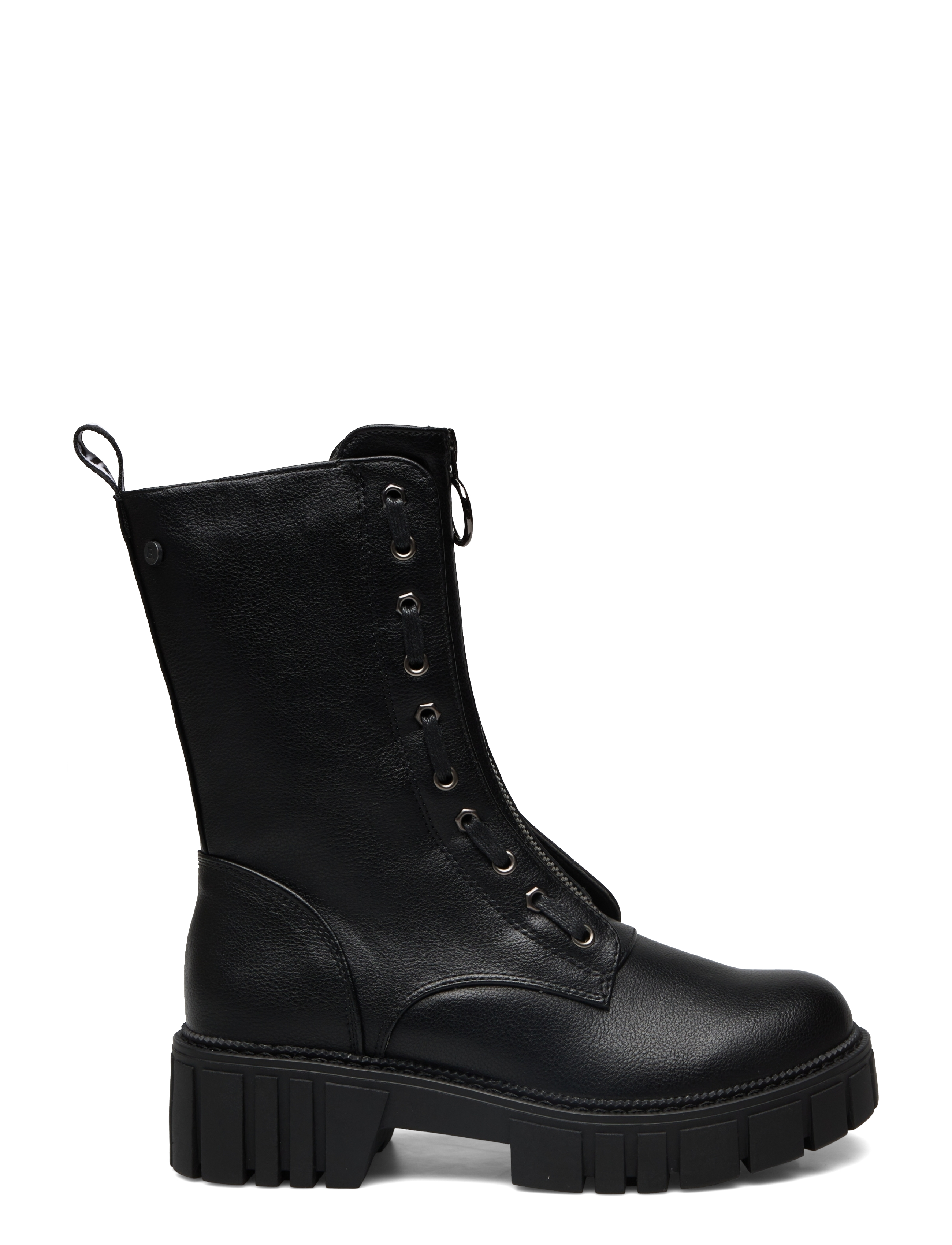 Bianco - BIAGABBI Zip Laced Up Boot Carnation - black - 1