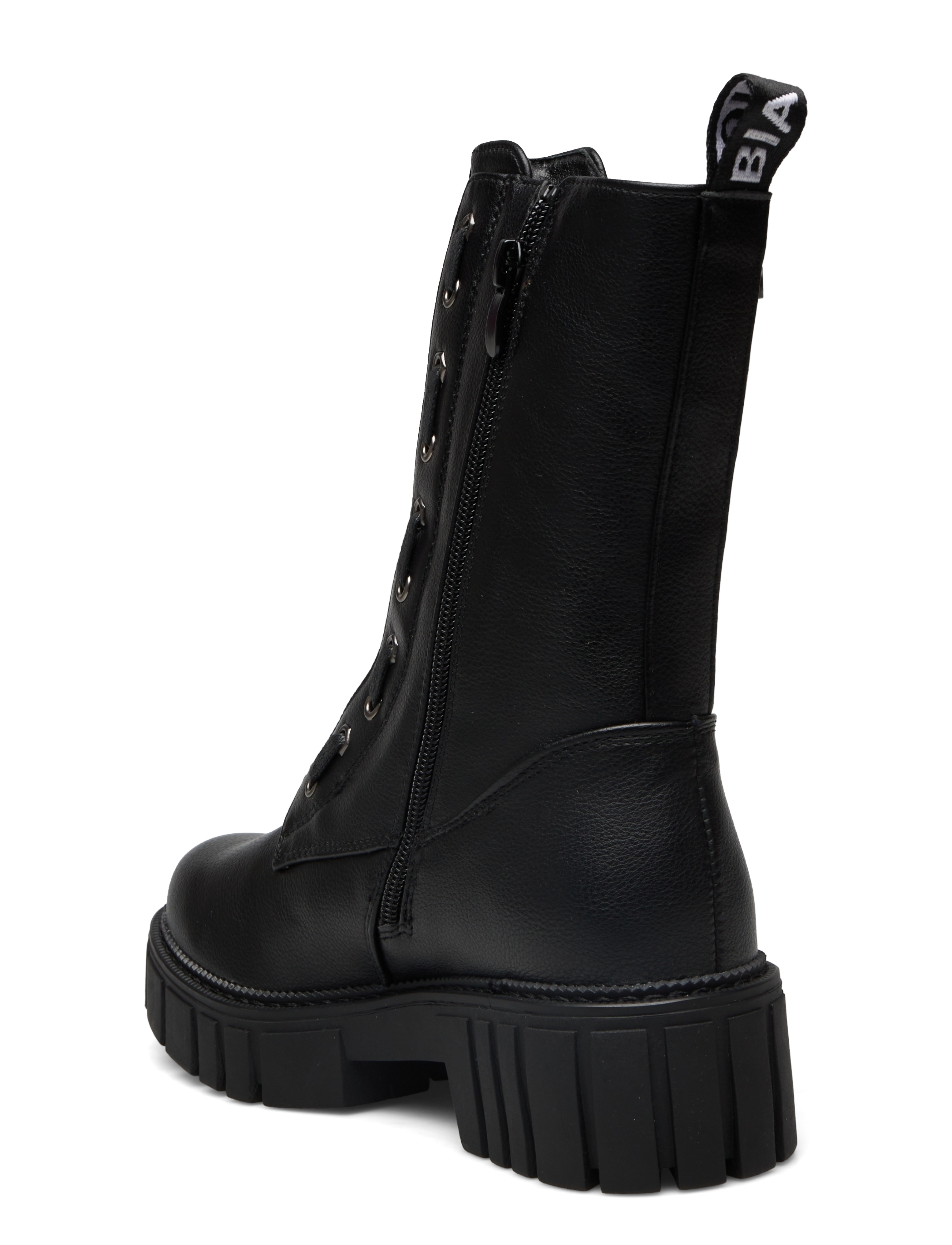 Bianco - BIAGABBI Zip Laced Up Boot Carnation - black - 2