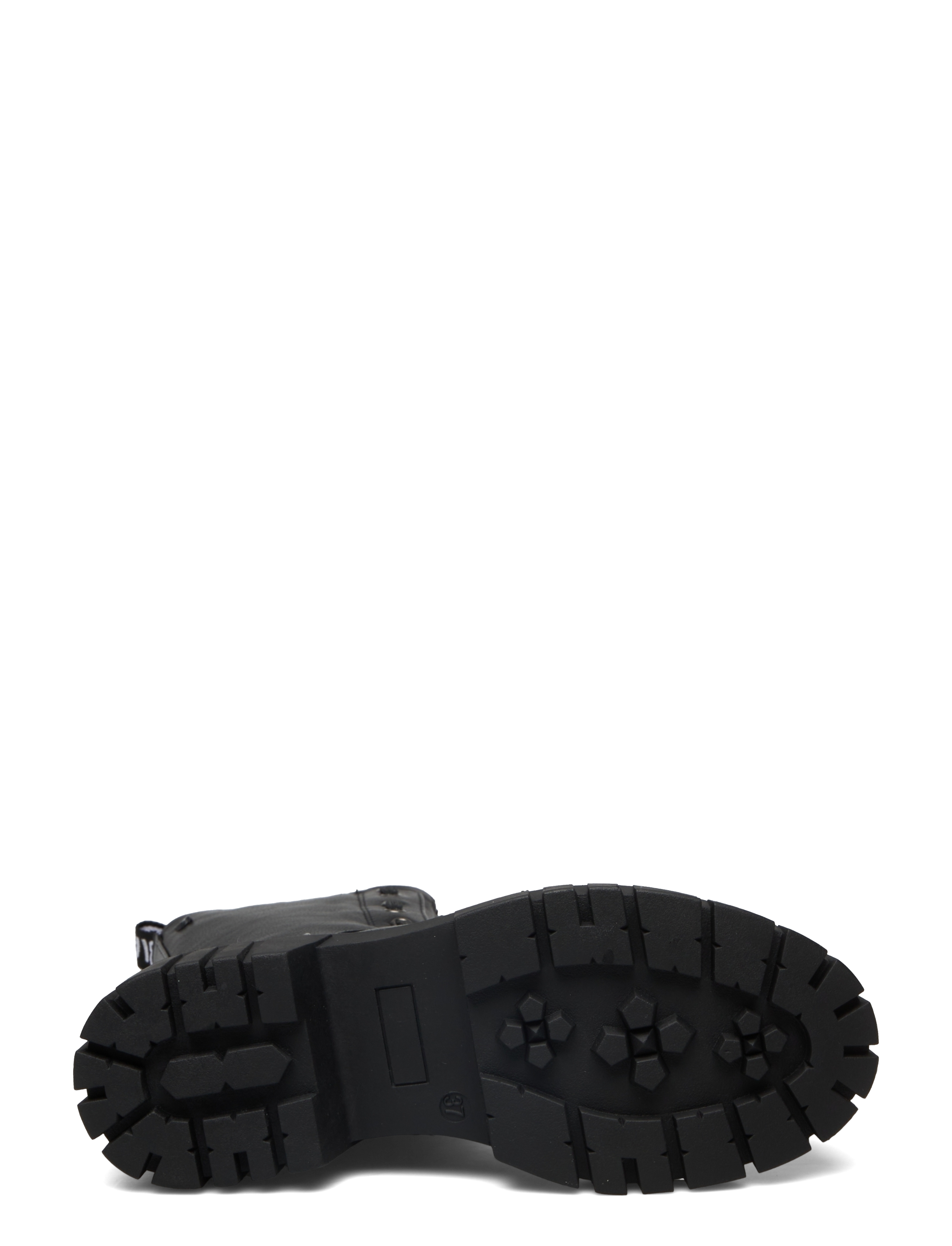 Bianco - BIAGABBI Zip Laced Up Boot Carnation - black - 4