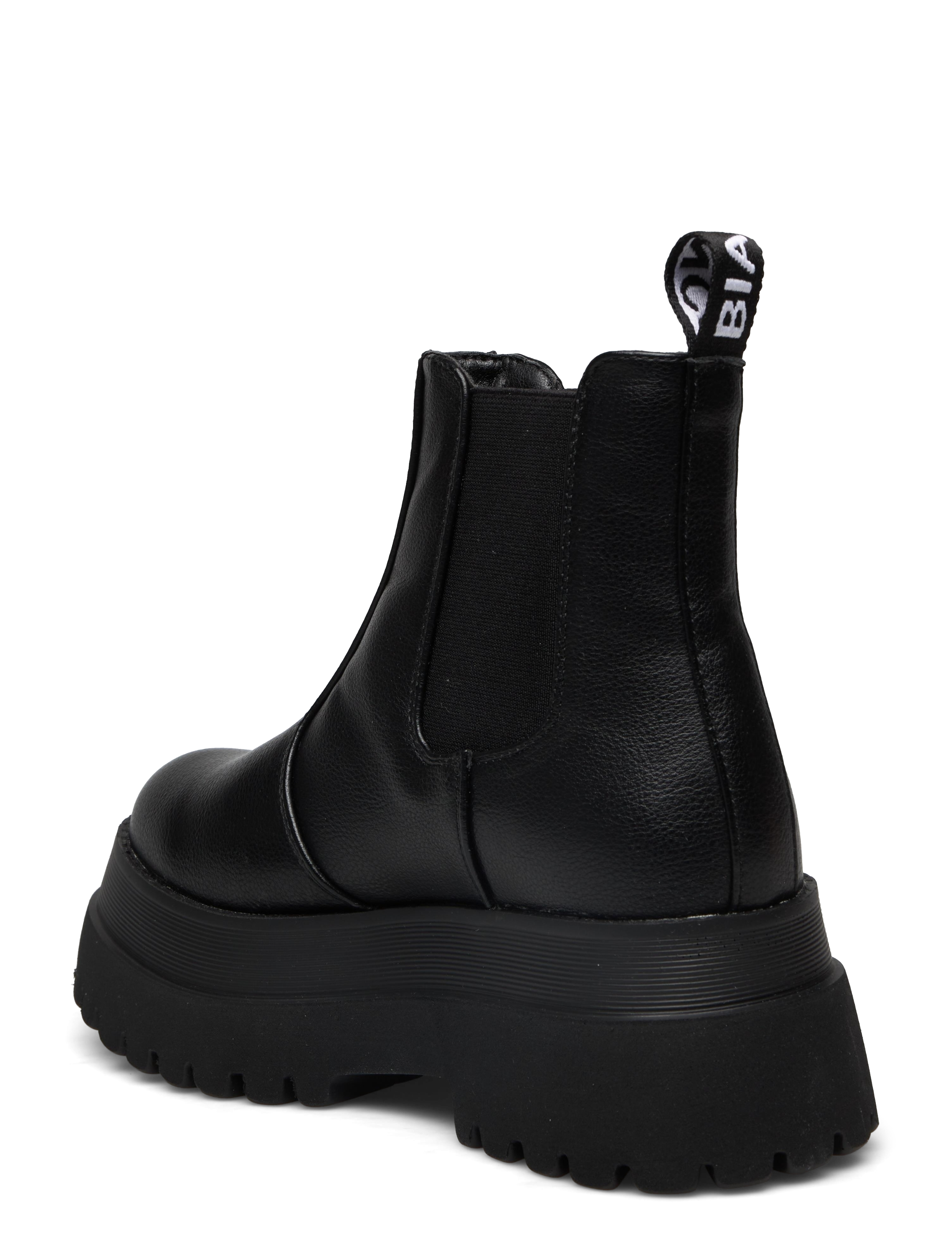 Bianco - BIAGAS Low Chelsea Platform Boot Carnation# - black - 2