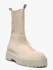 Bianco - BIADEB Long Boot Suede - chelsea boots - sand - 0