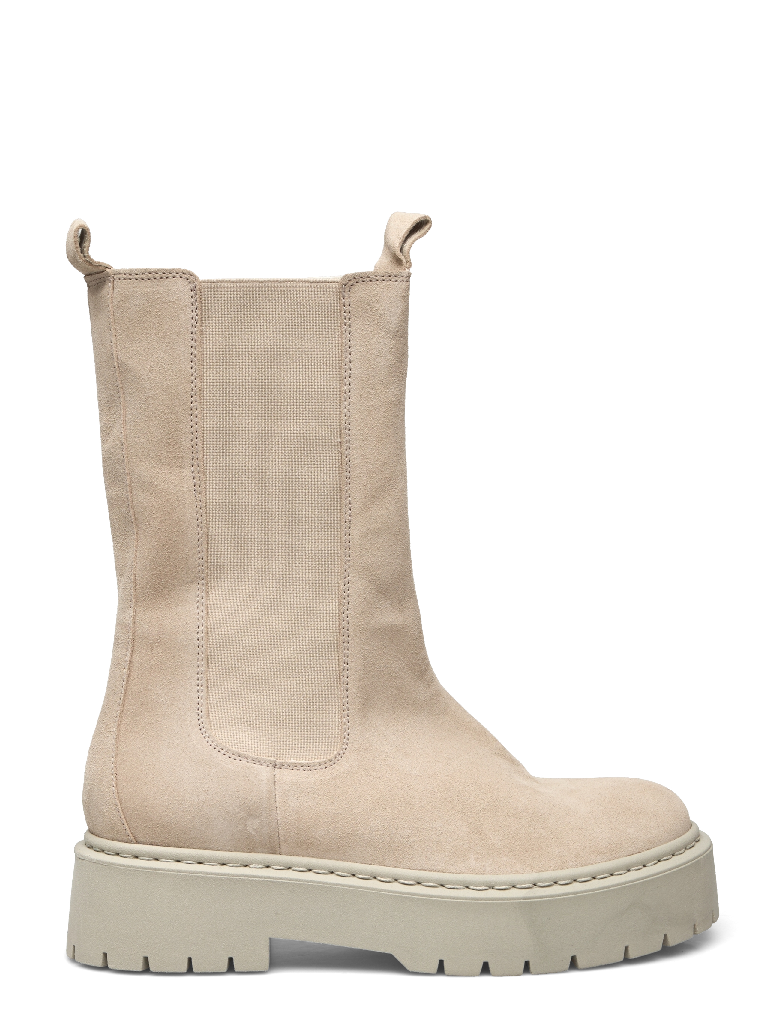Bianco - BIADEB Long Boot Suede - sand - 1