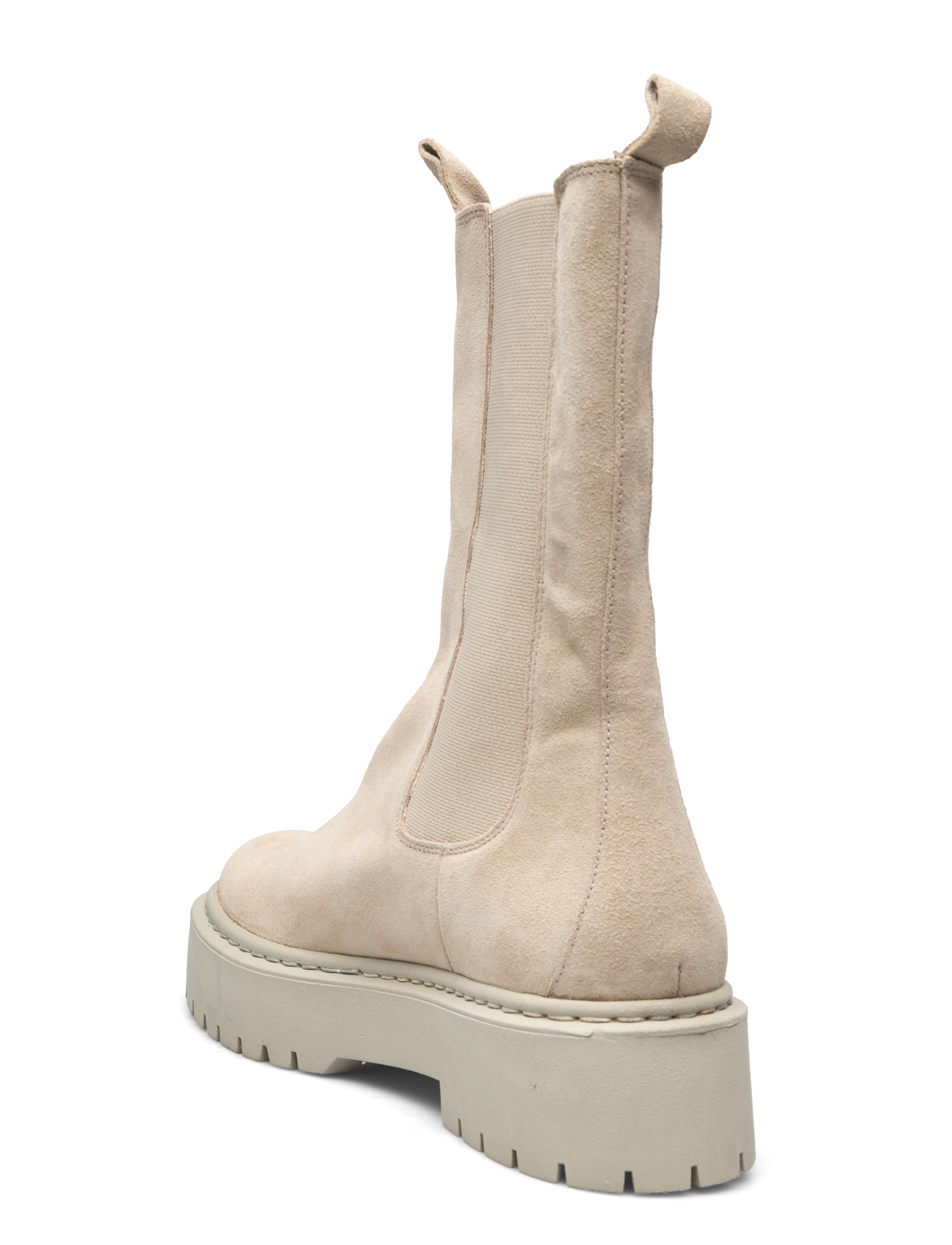Bianco - BIADEB Long Boot Suede - sand - 2