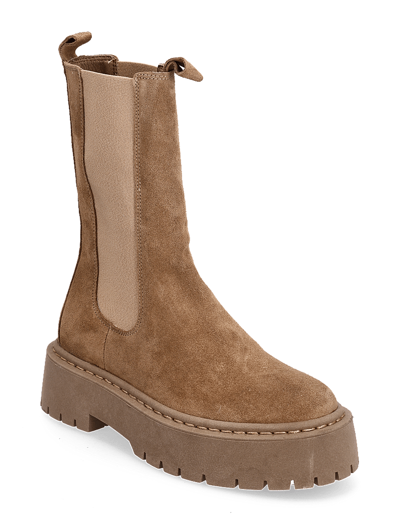 Bianco - BIADEB Long Boot Suede - igapäevane stiil - taupe - 0