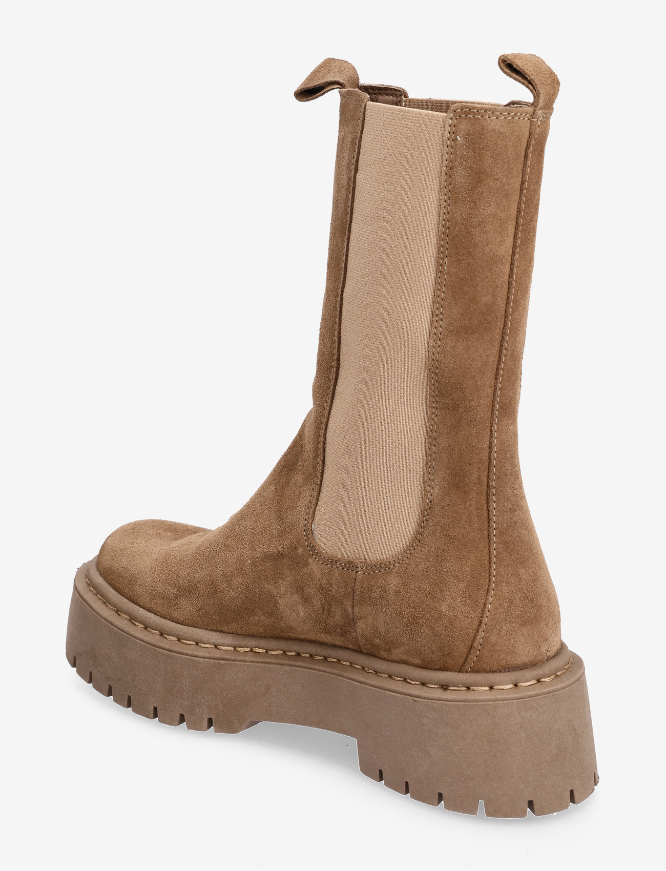 Bianco - BIADEB Long Boot Suede - taupe - 2