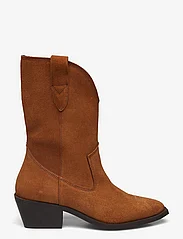 Bianco - BIAMONA Western Boot Mid Suede - high heel - camel - 1