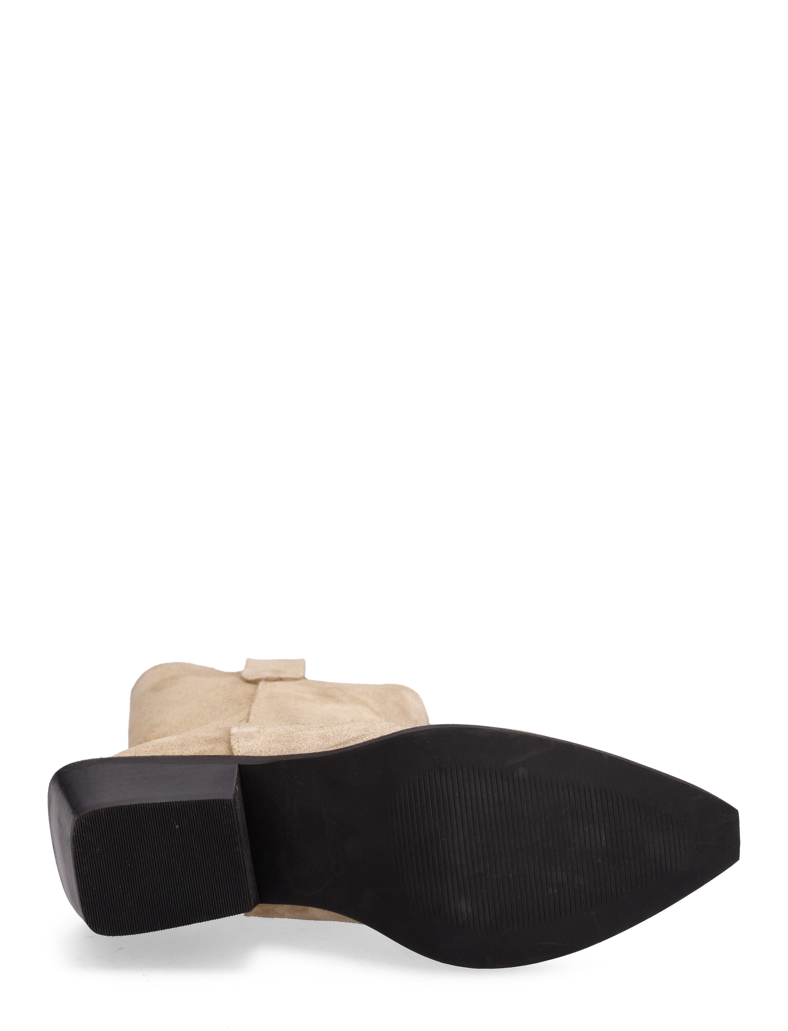Bianco - BIAMONA Western Boot Mid Suede - sand - 5