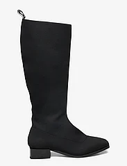 Bianco - BIADIANA Square Boot Knitted - langskaftede støvler - black - 1