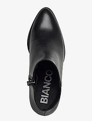 Bianco - BIACAROL Zip Boot Crust - høj hæl - black - 3
