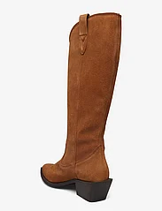 Bianco - BIAMONA Western Boot High Suede - cowboy-boots - camel - 2