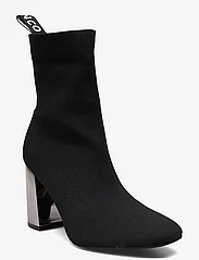 Bianco - BIAELLIE Vol.2 Knit Boot Metallic - high heel - black - 0