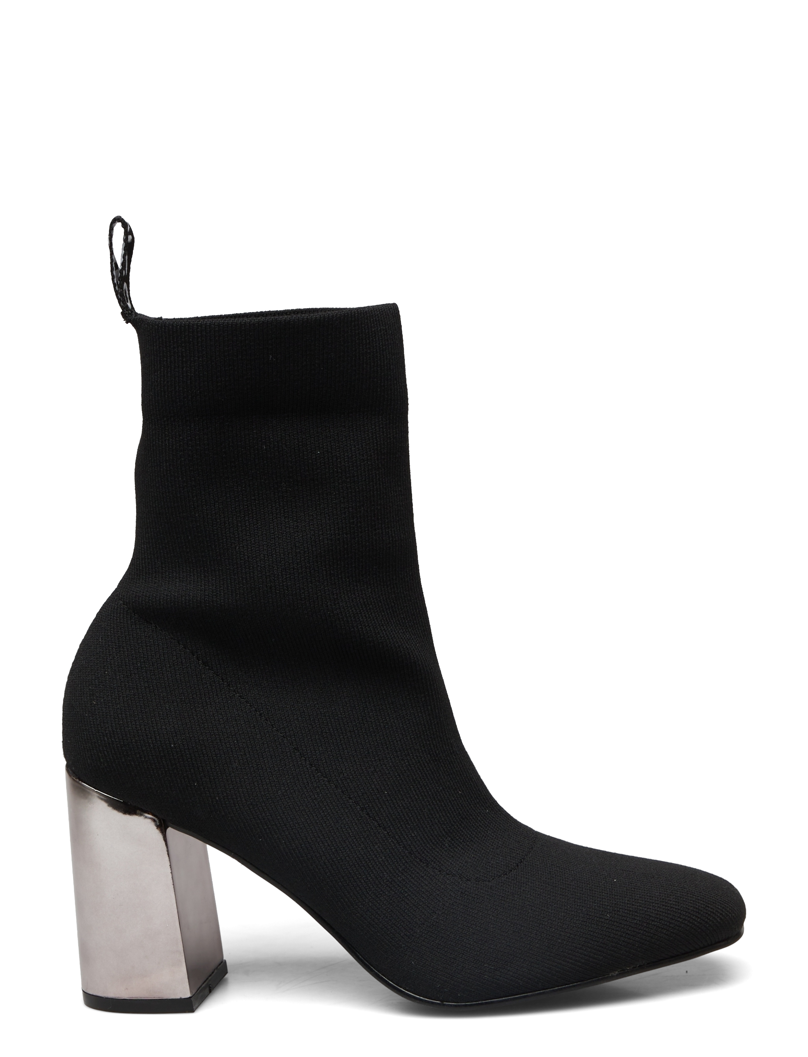 Bianco - BIAELLIE Vol.2 Knit Boot Metallic - black - 1