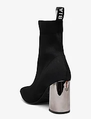 Bianco - BIAELLIE Vol.2 Knit Boot Metallic - high heel - black - 2