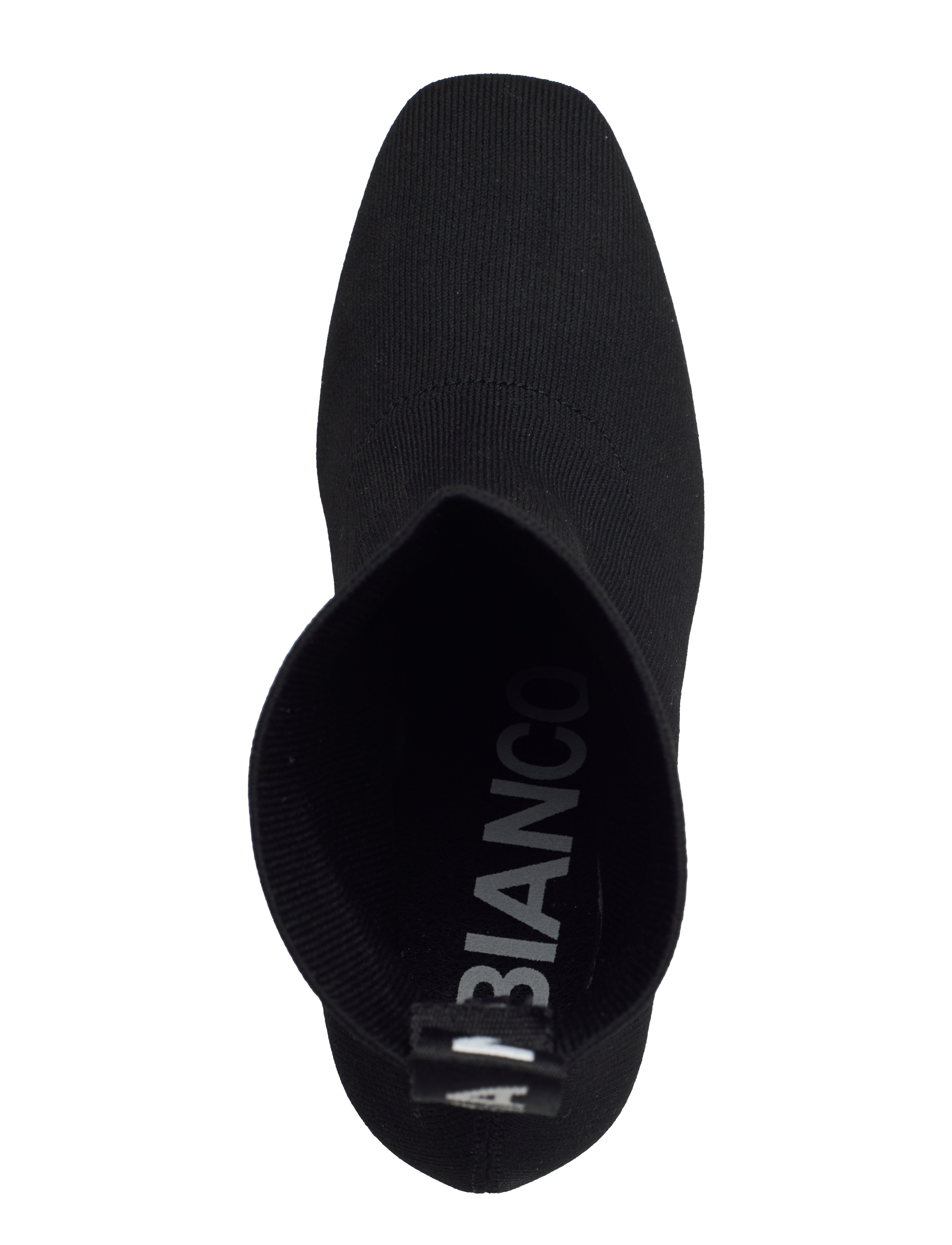 Bianco - BIAELLIE Vol.2 Knit Boot Metallic - black - 3