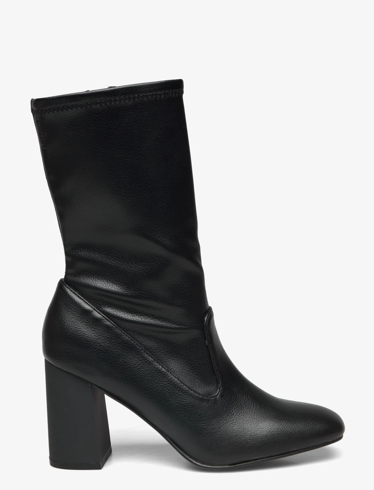 Bianco - BIAELLIE Stretch Boot Carnation - høye hæler - black - 1