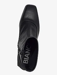 Bianco - BIADIANA Low Chelsea Boot Geranium PU - platte enkellaarsjes - black - 3