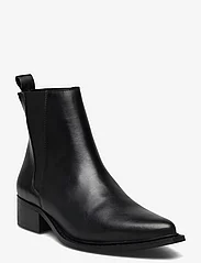 Bianco - BIALUSIA Chelsea Boot Crust - chelsea stila zābaki - black - 0