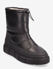 Bianco - BIAVIBER Snow Boot Nappa - winter shoes - black - 0
