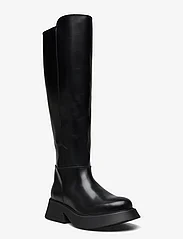 Bianco - BIAHAILEY Knee High Boot Crust - pitkävartiset saappaat - black - 0