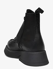 Bianco - BIAHAILEY Buckle Boot Crust - flat ankle boots - black - 2