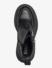 Bianco - BIAHAILEY Buckle Boot Crust - flade ankelstøvler - black - 3