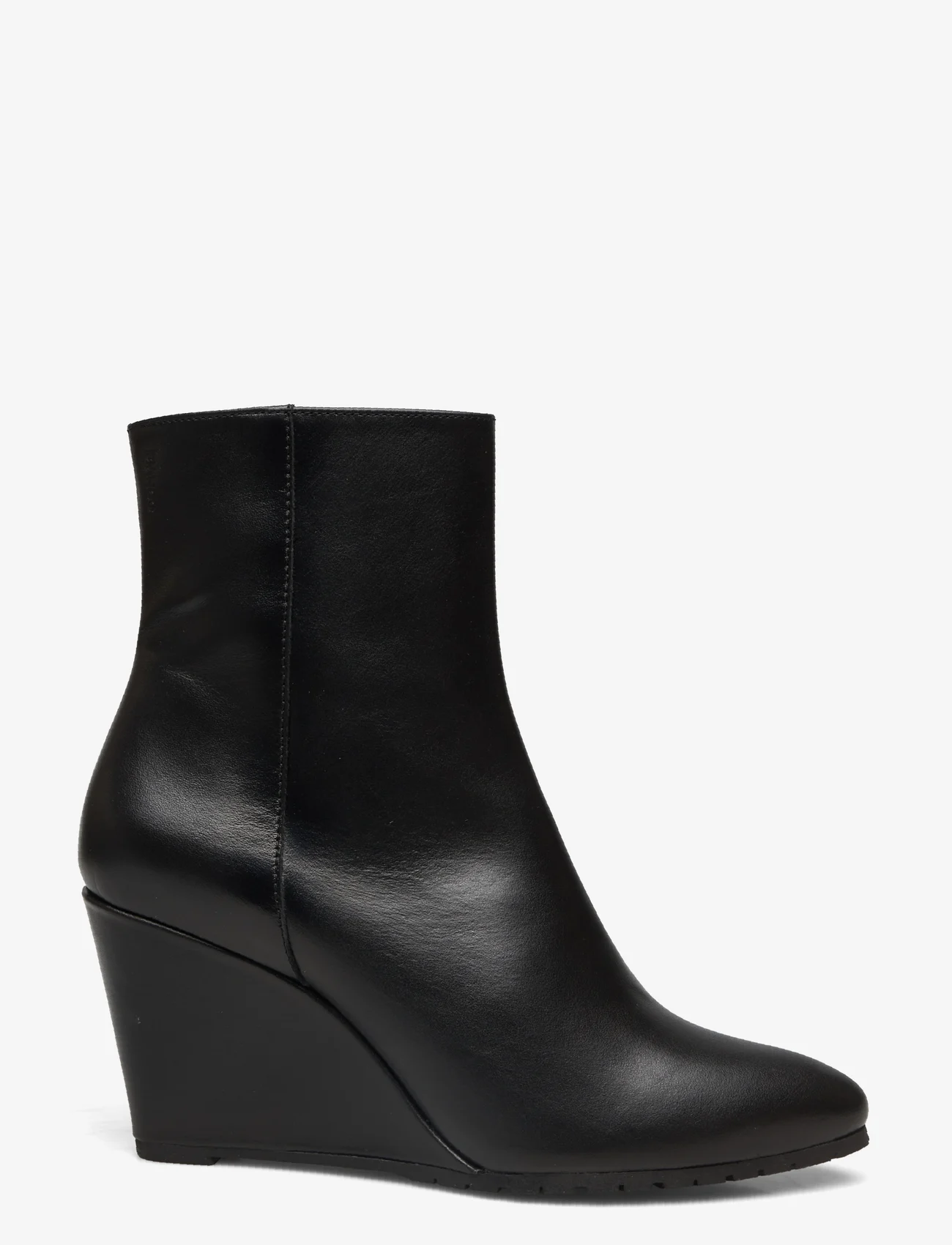 Bianco - BIATINA Wedge Ankle Boot Crust - høye hæler - black - 1