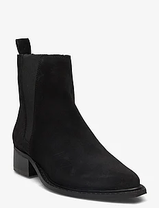 BIALUSIA Chelsea Boot Suede, Bianco